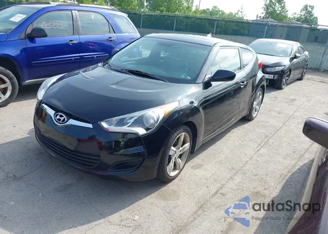 2013 Hyundai Veloster Base W/Gray from USA, damaged, VIN KMHTC6ADXDU086856